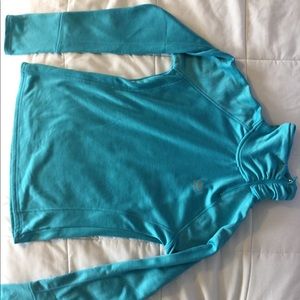 Umbro zip crew neck sweatshirt